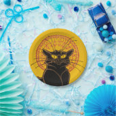 Theophile Steinlen - Le Chat Noir  Papieren Bordje (Feest)