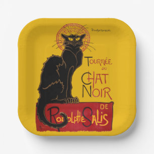 Theophile Steinlen - Le Chat Noir  Papieren Bordje
