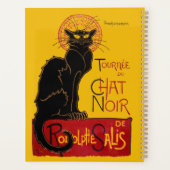 Theophile Steinlen - Le Chat Noir  Planner (Achterkant)