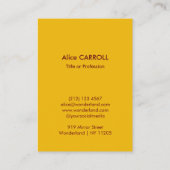 Theophile Steinlen - Le Chat Noir - QR-code Visitekaartje (Achterkant)