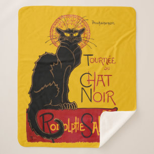 Theophile Steinlen - Le Chat Noir  Sherpa Deken