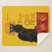 Theophile Steinlen - Le Chat Noir  Sherpa Deken (Voorkant (horizontaal))