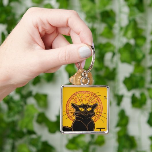 Theophile Steinlen - Le Chat Noir Sleutelhanger (Hand)