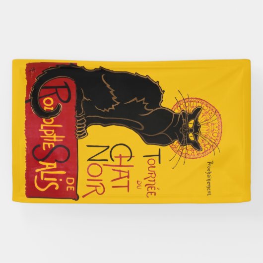 Theophile Steinlen - Le Chat Noir Spandoek (Horizontaal)