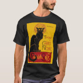 Theophile Steinlen - Le Chat Noir  T-shirt (Voorkant)