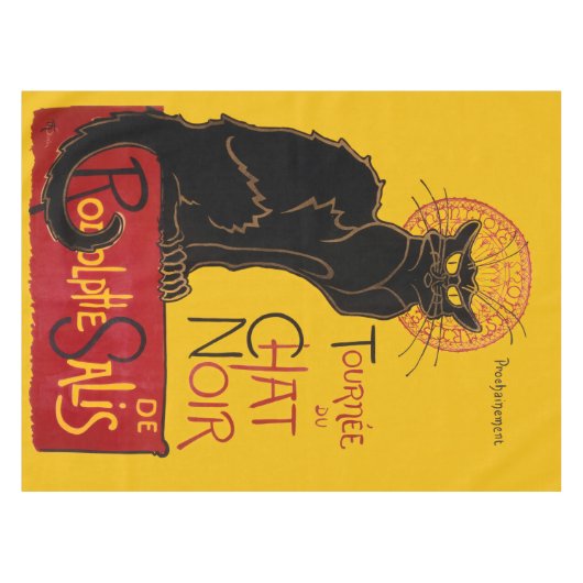 Theophile Steinlen - Le Chat Noir  Tafelkleed (Voorkant (Horizontaal))