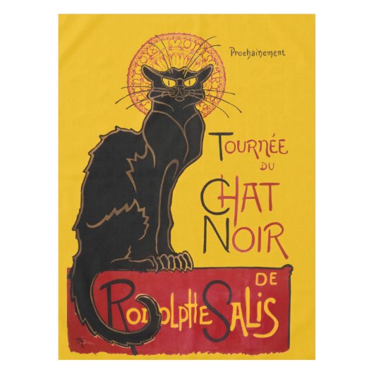 Theophile Steinlen - Le Chat Noir Tafelkleed (Voorkant)