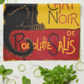 Theophile Steinlen - Le Chat Noir  Theedoek (Gevouwen)