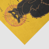 Theophile Steinlen - Le Chat Noir Tissuepapier (Detail)