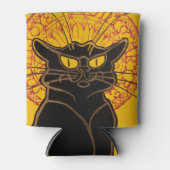 Theophile Steinlen - Le Chat Noir Vintage Blikjeskoeler (Voorkant)