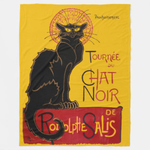 Theophile Steinlen - Le Chat Noir Vintage Fleece Deken