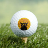 Theophile Steinlen - Le Chat Noir Vintage Golfballen (Insitu Shirt)
