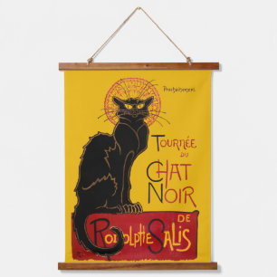 Theophile Steinlen - Le Chat Noir Vintage Hangend Wandkleed