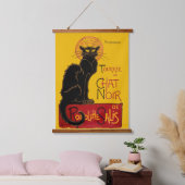 Theophile Steinlen - Le Chat Noir Vintage Hangend Wandkleed (Slaapkamer)