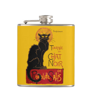 Theophile Steinlen - Le Chat Noir Vintage Heupfles