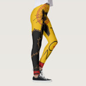 Theophile Steinlen - Le Chat Noir Vintage Leggings (Rechts)