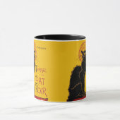 Theophile Steinlen - Le Chat Noir Vintage Mok (Midden)
