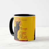 Theophile Steinlen - Le Chat Noir Vintage Mok (Voorkant links)