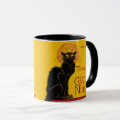 Theophile Steinlen - Le Chat Noir Vintage Mok (Voorkant rechts)
