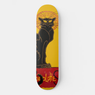 Theophile Steinlen - Le Chat Noir Vintage Persoonlijk Skateboard