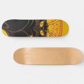 Theophile Steinlen - Le Chat Noir Vintage Persoonlijk Skateboard (Horizontaal)