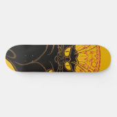 Theophile Steinlen - Le Chat Noir Vintage Persoonlijk Skateboard (Horizontaal)