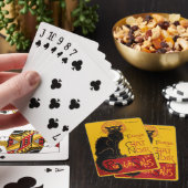 Theophile Steinlen - Le Chat Noir Vintage Pokerkaarten (Insitu)