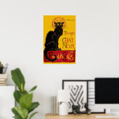 Theophile Steinlen - Le Chat Noir Vintage Poster (Thuiskantoor)