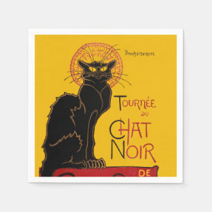 Theophile Steinlen - Le Chat Noir Vintage Servet