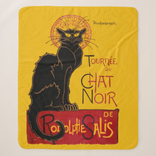 Theophile Steinlen - Le Chat Noir Vintage Sherpa Deken