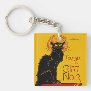 Theophile Steinlen - Le Chat Noir Vintage Sleutelhanger