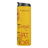 Theophile Steinlen - Le Chat Noir Vintage Thermosbeker (Geroteerd rechts)