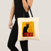 Theophile Steinlen - Le Chat Noir Vintage Tote Bag (Voorkant (product))