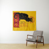 Theophile Steinlen - Le Chat Noir Vintage Wandkleed (In Situ (horizontaal))