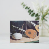 Theorbo, 1637 briefkaart (Staand voorkant)