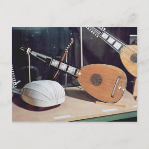 Theorbo, 1637 briefkaart