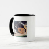 Theorbo, 1637 mok (Voorkant links)