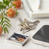 Theorbo, 1637 sleutelhanger (Zijkant)