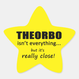 Theorbo is niet alles Star-Sticker Ster Sticker