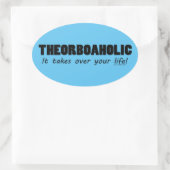 Theorbolisch levensovaal Sticker (Tas)