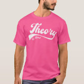 Theorie van de geest script wit t-shirt (Voorkant)