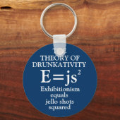 Theorie van DrunkativiteitsSleutelhanger Sleutelhanger (Voorkant)
