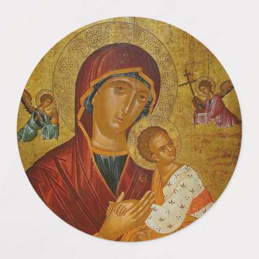 Theotokos Amolyntos Labels (Design 1)