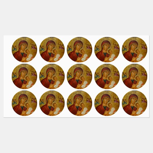 Theotokos Amolyntos Labels (Vel)