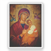 Theotokos Amolyntos Sticker (Voorkant)