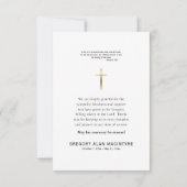 Theotokos Christelijk Kind Orthodoxe Christelijke Bedankkaart (Achterkant)