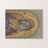 Theotokos Christus Kind Oosters-orthodox icoon Legpuzzel (Horizontaal)