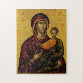 Theotokos en het Christuskind, Emmanuel Lampardos Legpuzzel (Verticaal)