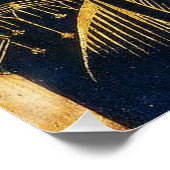 Theotokos en het Christuskind met engelen Perfect Poster (Hoek)