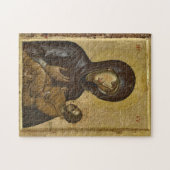 Theotokos en het Christuskind Orthodox Christelijk Legpuzzel (Horizontaal)